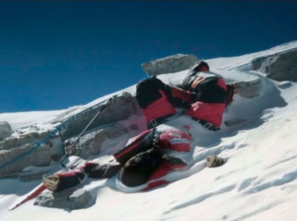 corpses on mount everest. summit of Mount Everest,