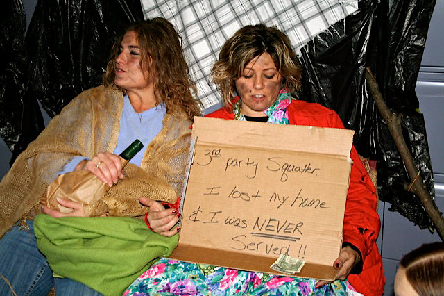 homeless costume